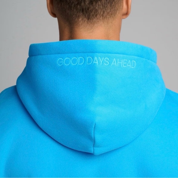 Comfrt Hoodie - Goli Blue LIMITED EDITION!!! (Vibrant Bright Sky Blue) - Picture 4 of 6